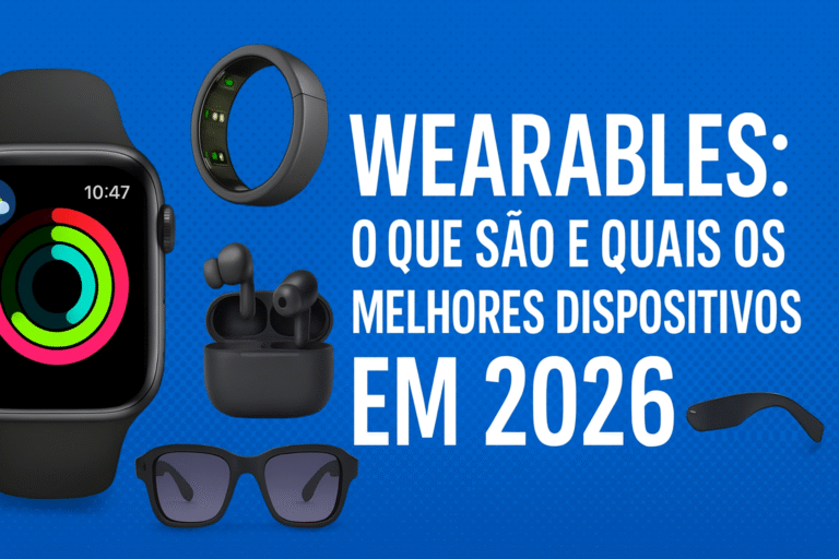 Wearables: O Que São e Quais os Melhores Dispositivos em 2026 1 Wearables: O Que São e Quais os Melhores Dispositivos em 2026