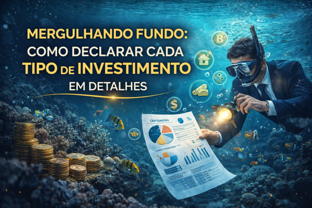 Mergulhando Fundo: Como Declarar Cada Tipo de Investimento em Detalhes