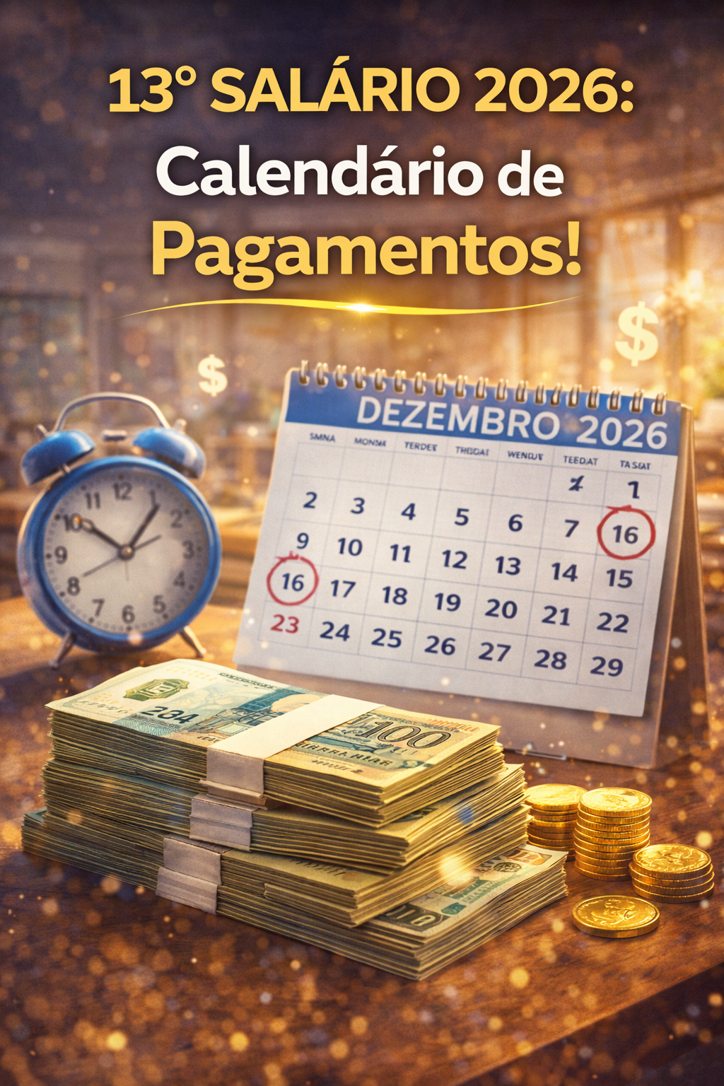 13º Salário 2026: Calendário de Pagamentos!