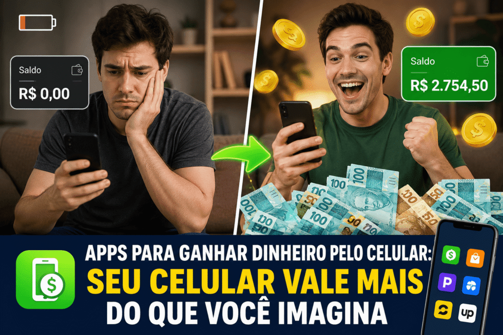 Apps para ganhar dinheiro no celular: Seu Celular Vale Mais do Que Você Imagina