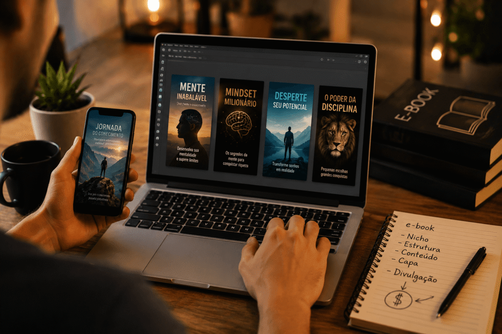 Como Criar e Vender E-books com IA em 2026: O Guia Definitivo para Lucrar com o Celular