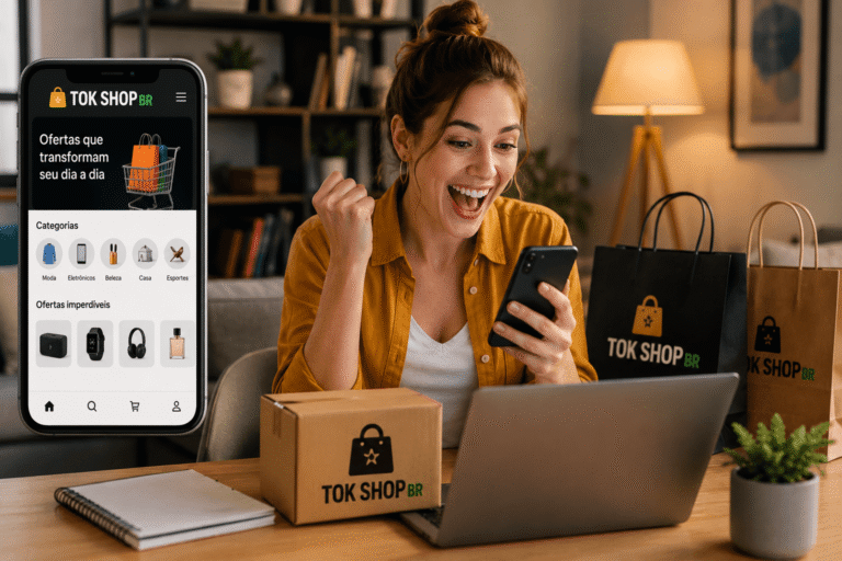 Tok Shop BR Chegou para Mudar sua Vida — e Você Ainda Não Está Ganhando com Isso?