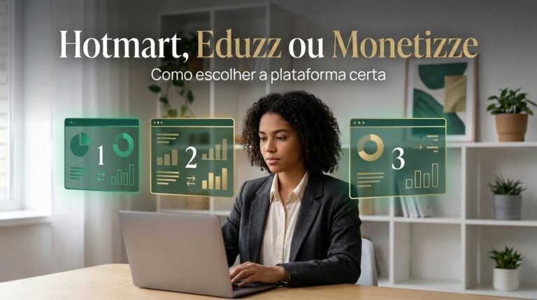 Hotmart Eduzz ou Monetizze qual escolher
