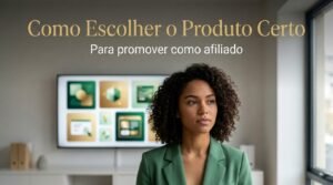 como escolher produto para promover como afiliado